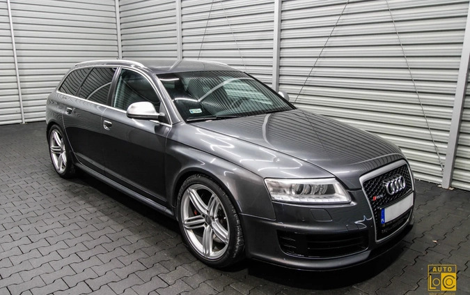 Audi RS6 cena 99777 przebieg: 168000, rok produkcji 2008 z Siechnice małe 781